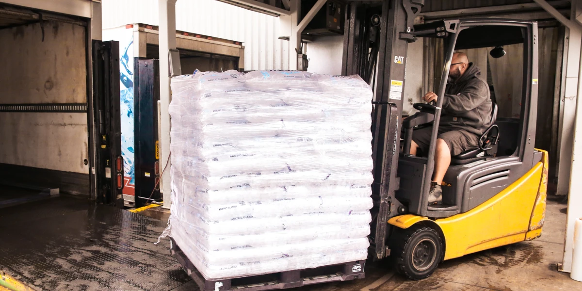 Job Site Ice Supply or Ice Delivery for job sites